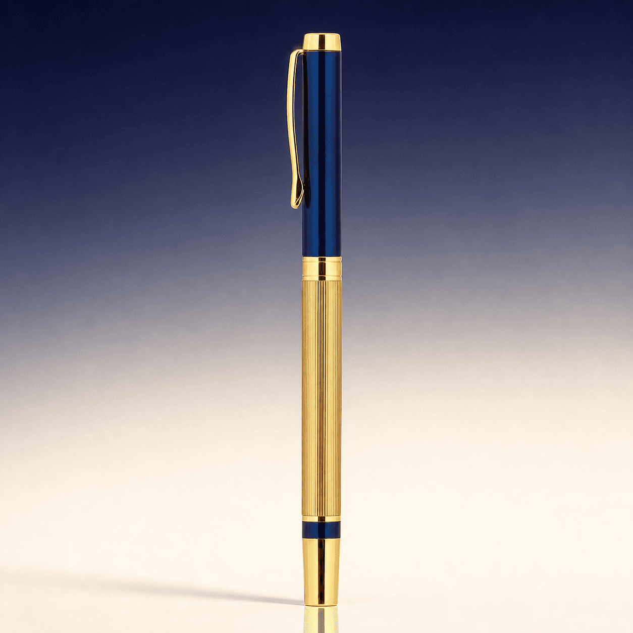 Navy & Gold Rollerball
