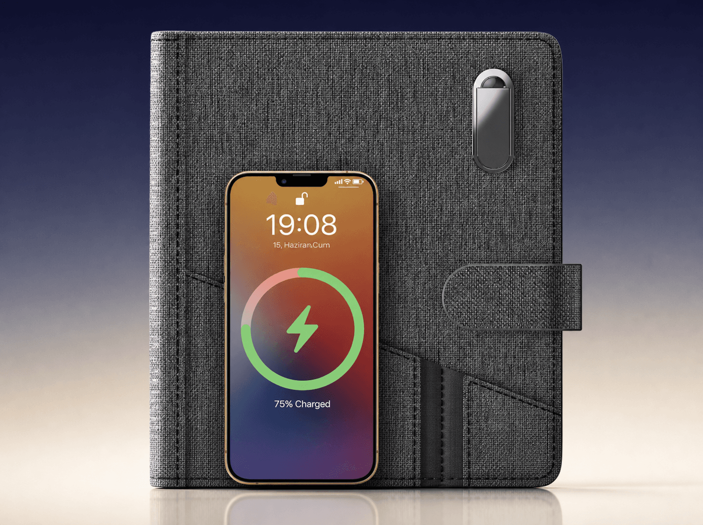Power-Bank Notebook